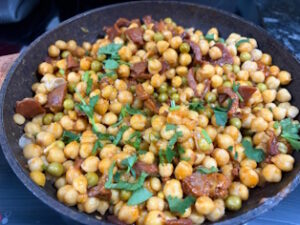 Choco con garbanzos A