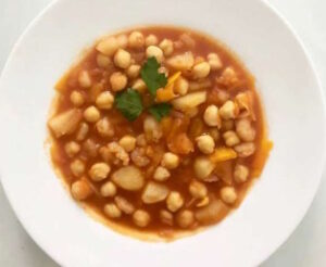 Garbanzos a la marinera